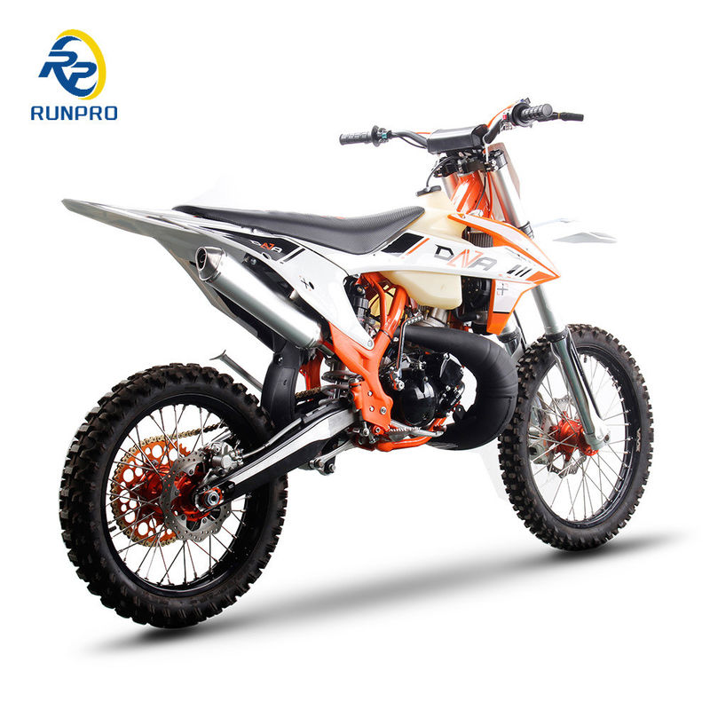 320 mm de dégagement au sol 2024 2 temps 250cc moto de terre avec refroidissement par eau