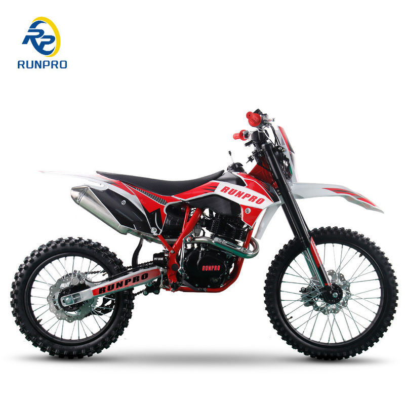 250cc classe Off-Road Dirt Bike pour adulte système de démarrage Kick et démarrage électrique