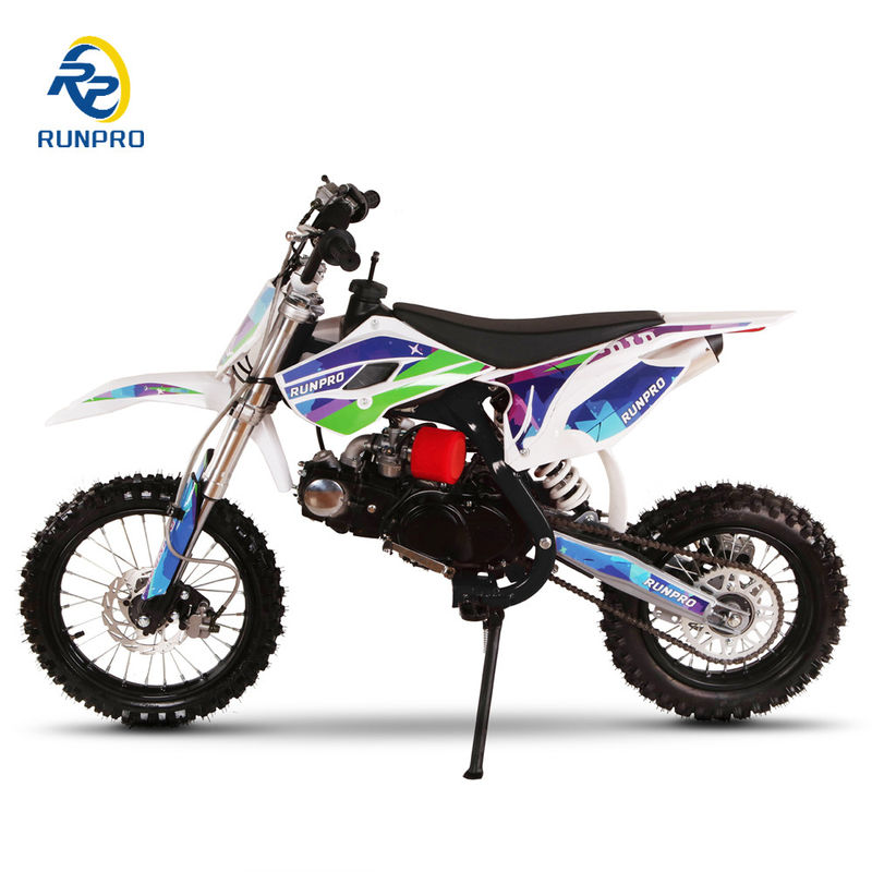 Moto 125cc tout-terrain 4 temps E-start Dirt Bike avec 110cc moteur refroidi à l'air