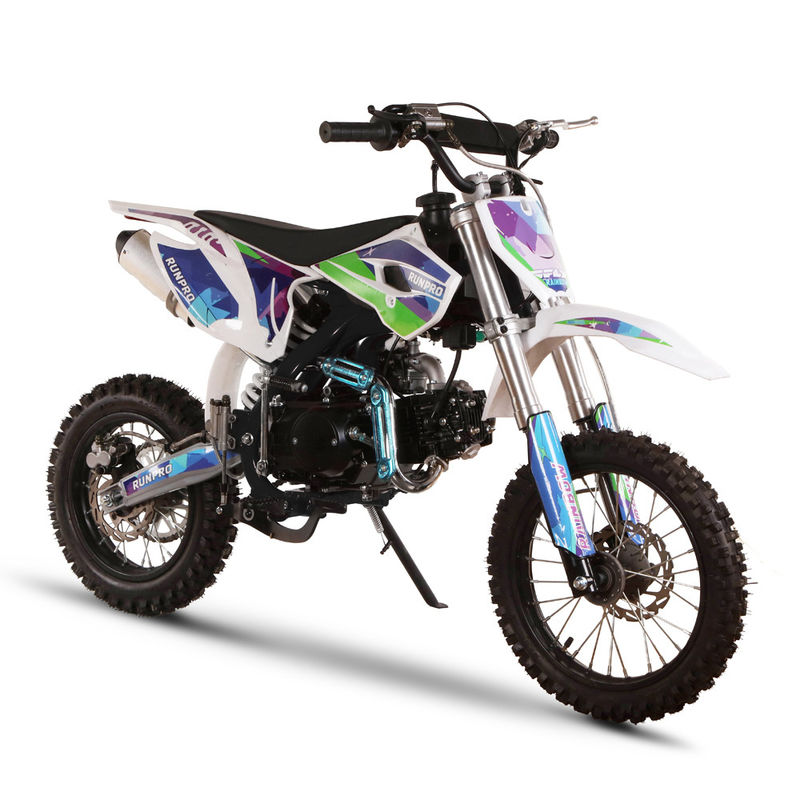 110cc 125cc 140cc Dirt Pit Bikecross avec transmission manuelle et taille de roue 14/12