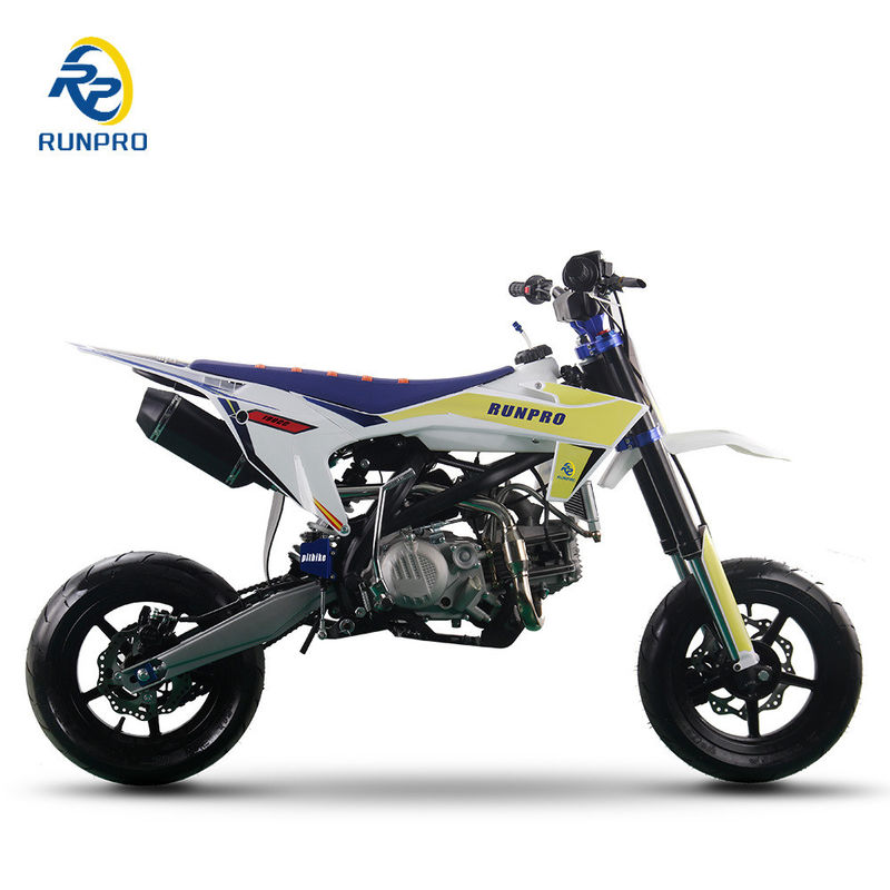 155cc 160cc Options de moteur 12 pouces Alloy roues Taille Super Motard Dirt Bike avec vitesse