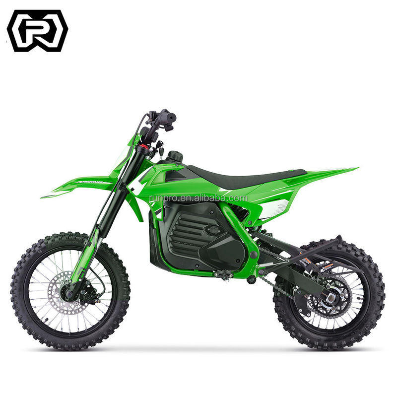 48V20AH Li-on Battery Kids Electric Pit Bike avec course et moteur sans balai de 1200W