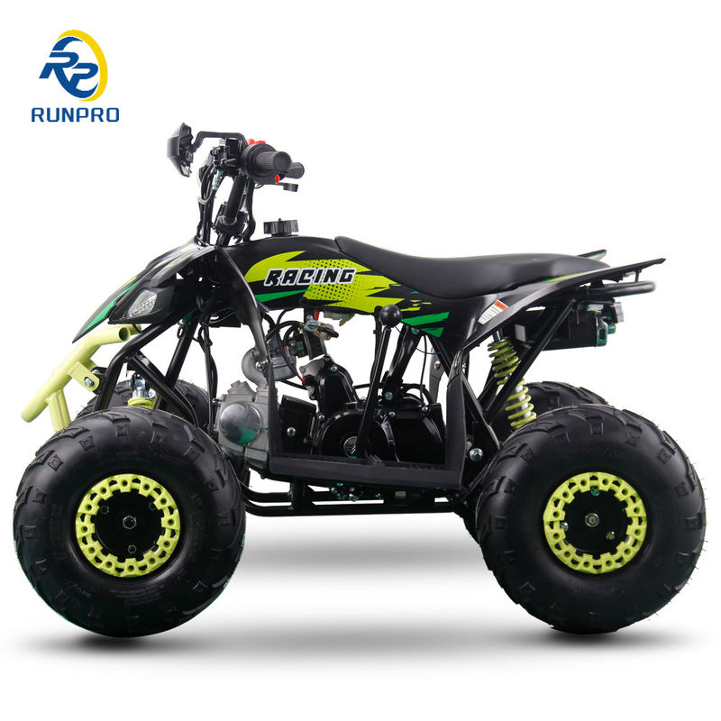 110CC 4 temps ATV à gaz 4 roues avec pneu 6 pouces Quad vélo Transmission d'embrayage automatique