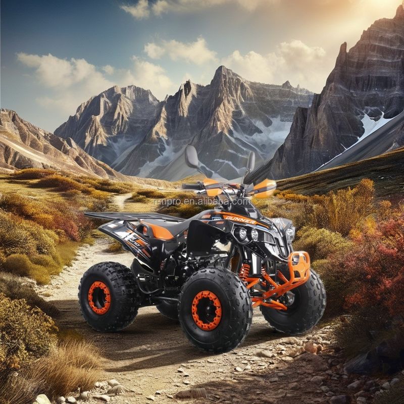 125cc Quad-Bike semi-automatique hors route Quatrimoto Moto Manuel Véhicule Atv Quad 4 roues