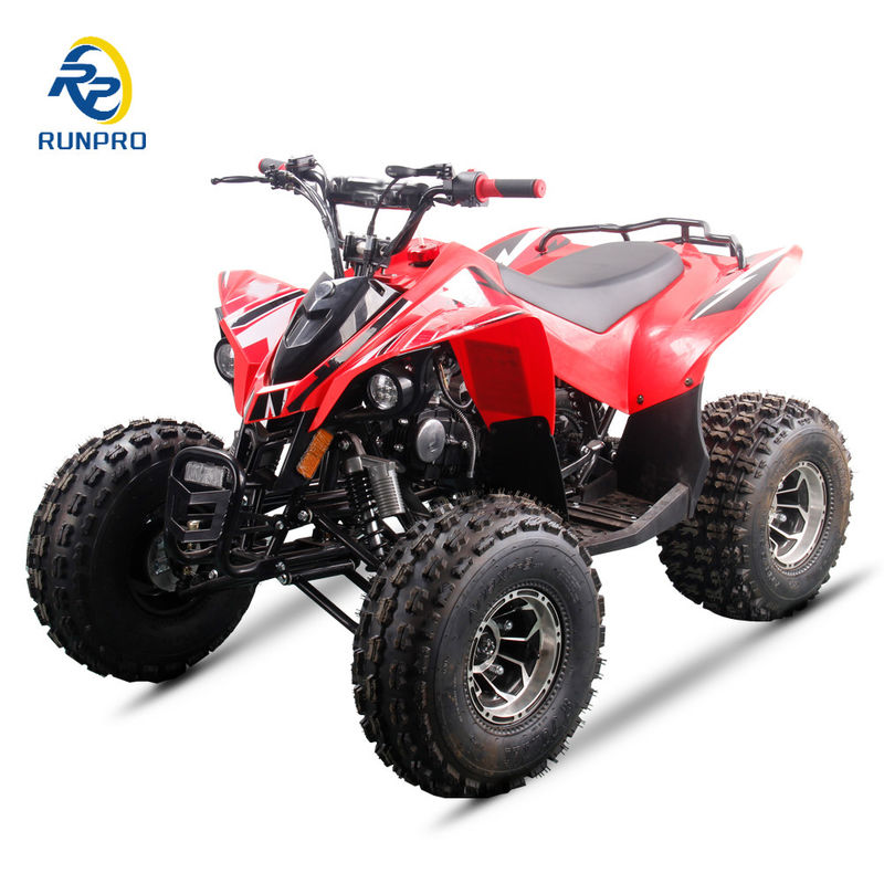 Pour adultes, l'essence Runpro ATV électrique démarre avec 10 pouces pneu ATV UTV moteur agricole 4 roues quad moto vélo 1000W