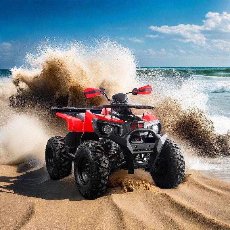2024 hors route 10 pouces pneus grosse ATV 150CC 200CC 250CC adulte ferme quad 4 temps quatre roues avec CE